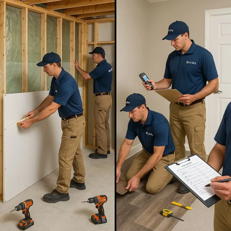 Repairs and Reconstruction process in Marlton, MD